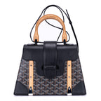 Bolso de mano Saigón MM Lona Goyardine Negra