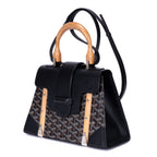 Bolso de mano Saigón MM Lona Goyardine Negra