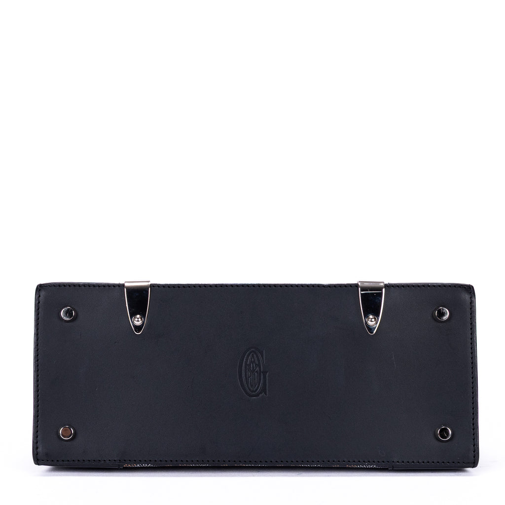 Bolso de mano Saigón MM Lona Goyardine Negra