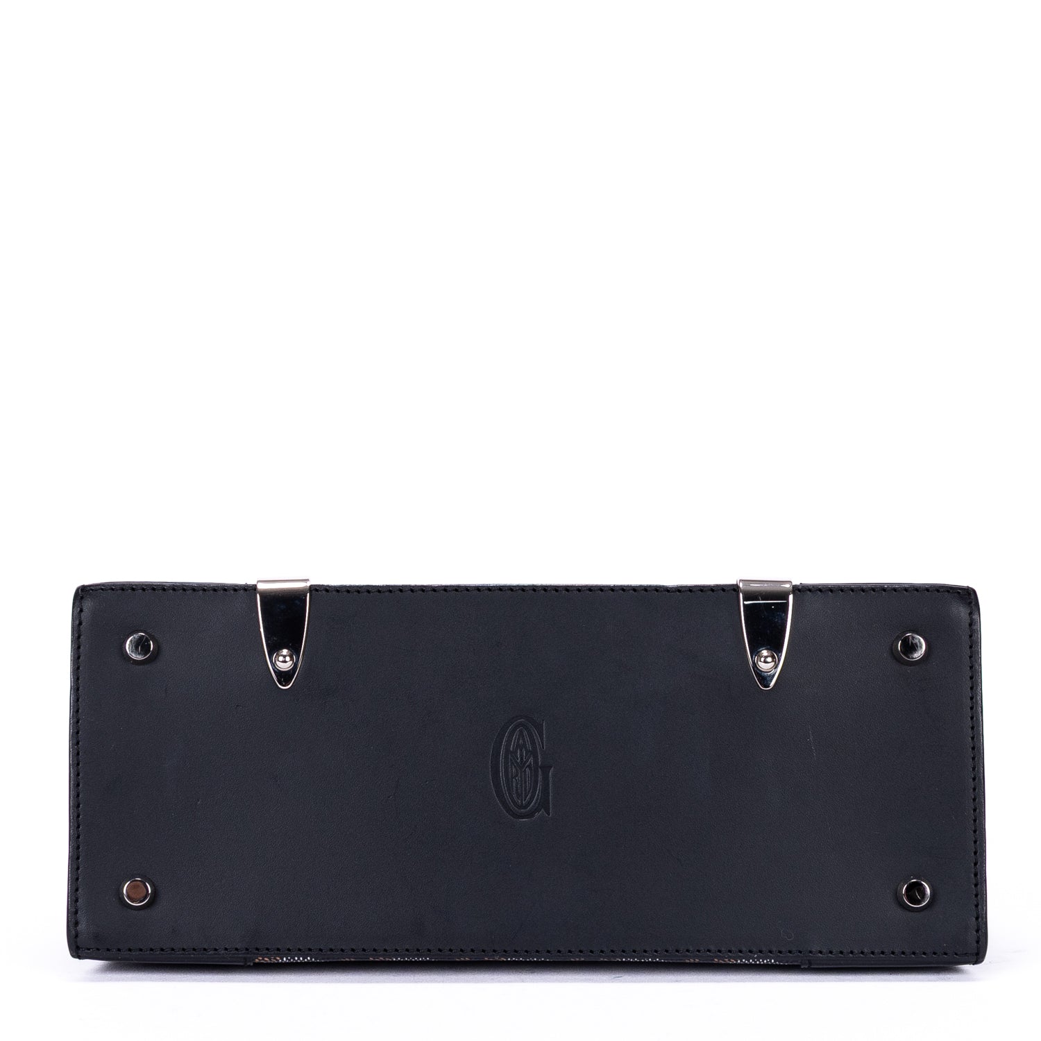 Bolso de mano Saigón MM Lona Goyardine Negra