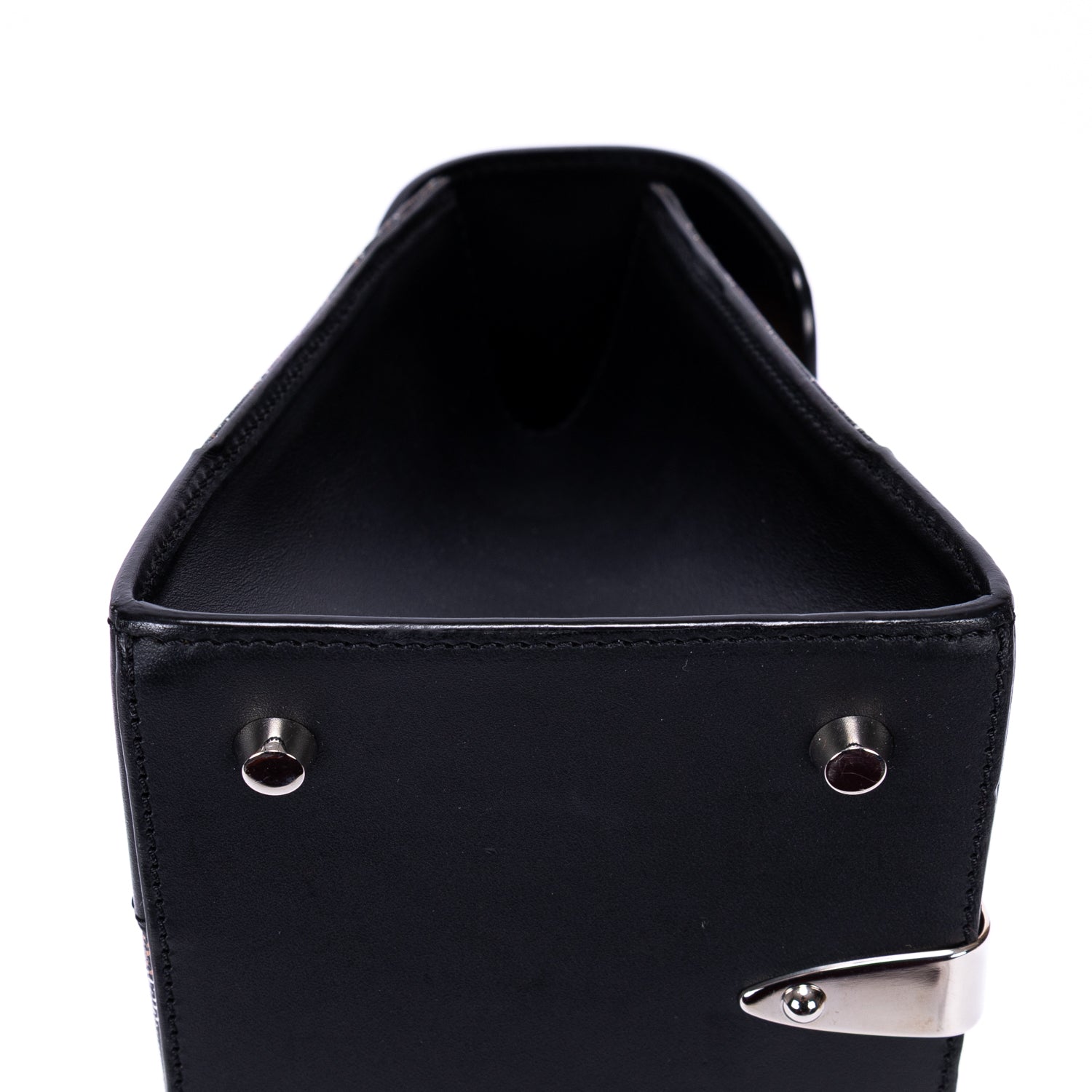 Bolso de mano Saigón MM Lona Goyardine Negra