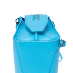 Bolso Neo Classic Mini de cuero granulado azul