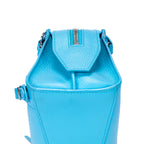 Bolso Neo Classic Mini de cuero granulado azul