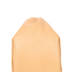 Handbag Double Mini Knot Hobo bag Mini Beige Smooth Calfskin Leather