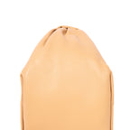 Handbag Double Mini Knot Hobo bag Mini Beige Smooth Calfskin Leather