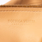 Handbag Double Mini Knot Hobo bag Mini Beige Smooth Calfskin Leather