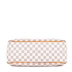 Handbag Delightful MM Ivory Damier Azur