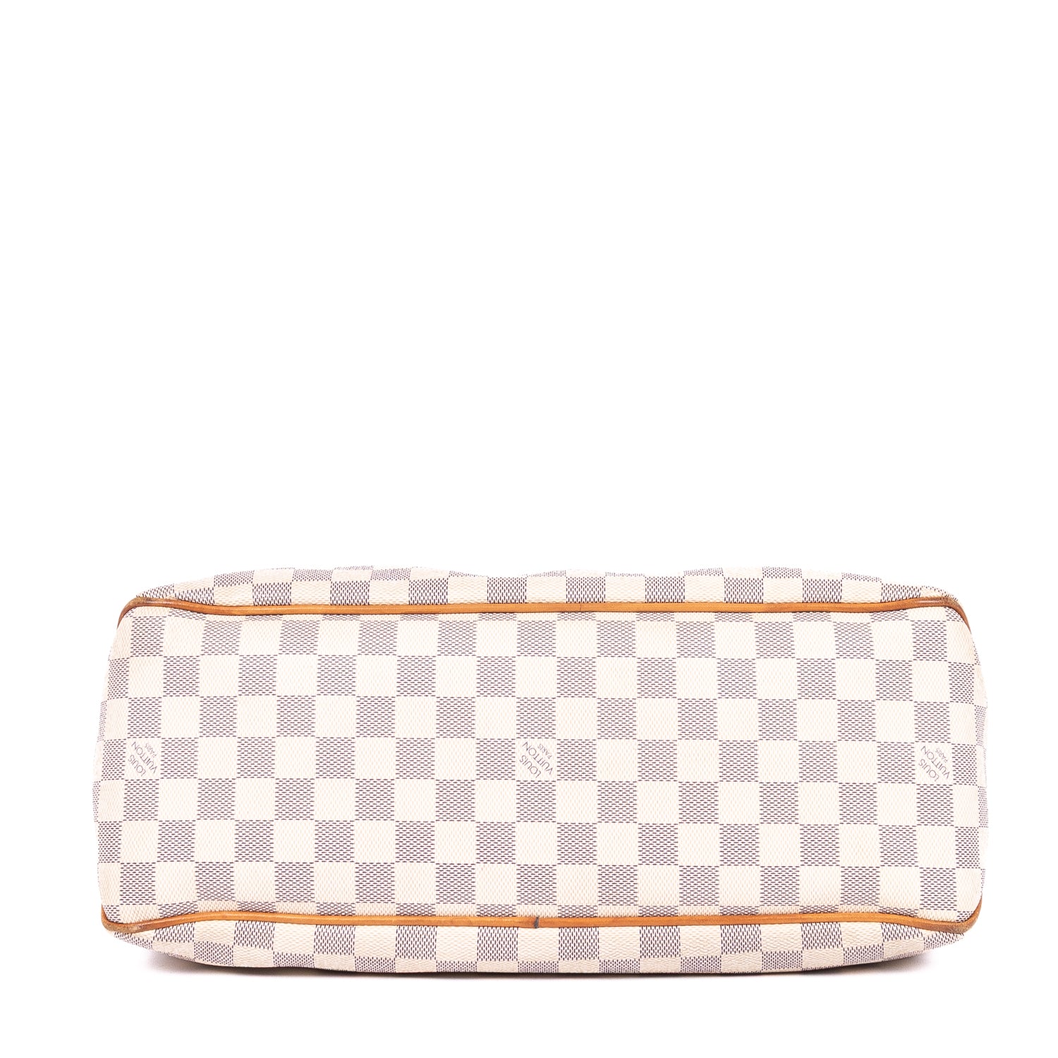 Handbag Delightful MM Ivory Damier Azur