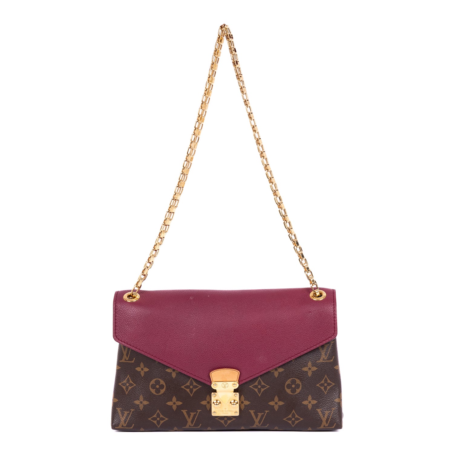 Shoulder Bag Pallas PM Brown Monogram Canvas