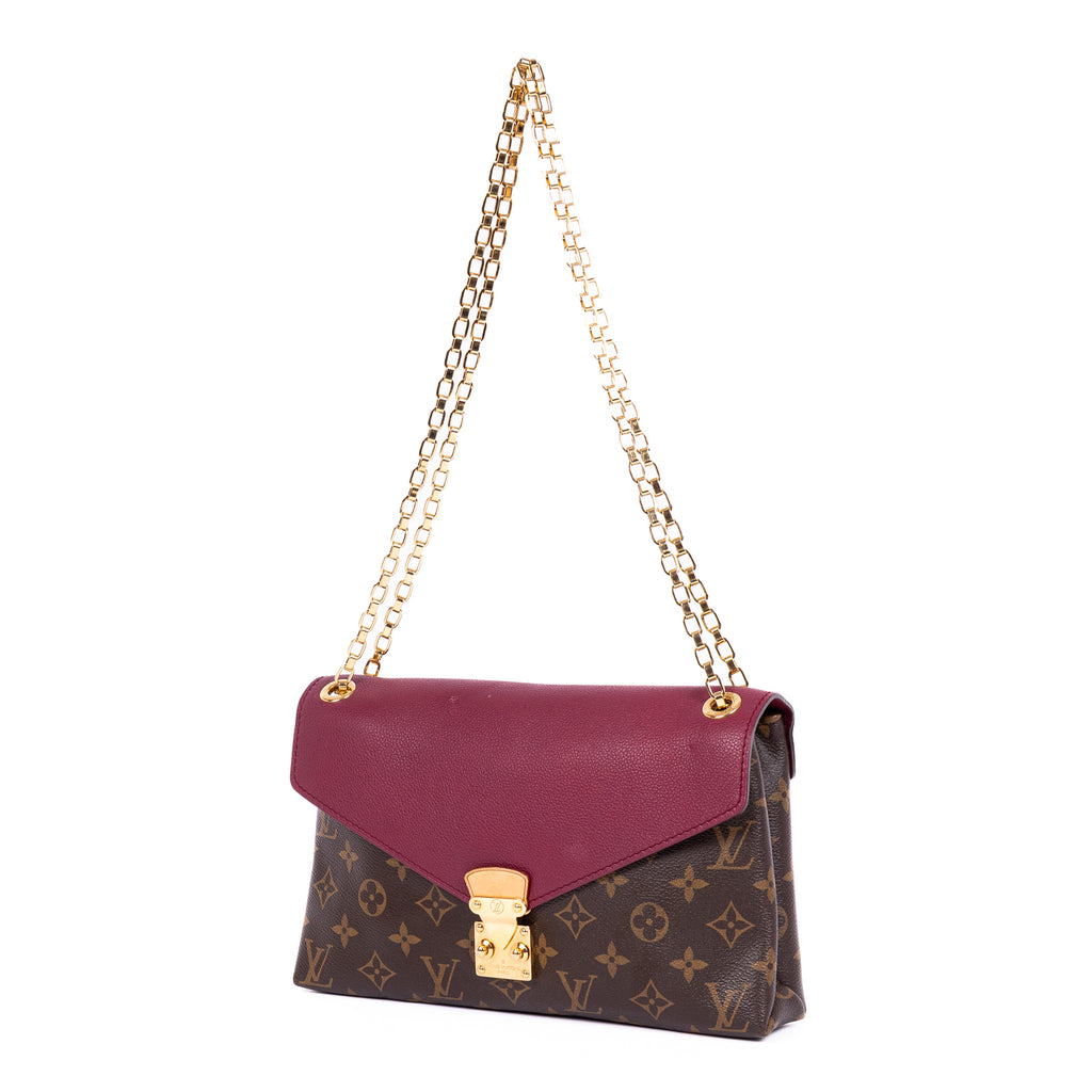 Shoulder Bag Pallas PM Brown Monogram Canvas