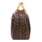Handbag Alize 24h Brown Monogram Canvas