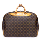 Handbag Alize 24h Brown Monogram Canvas
