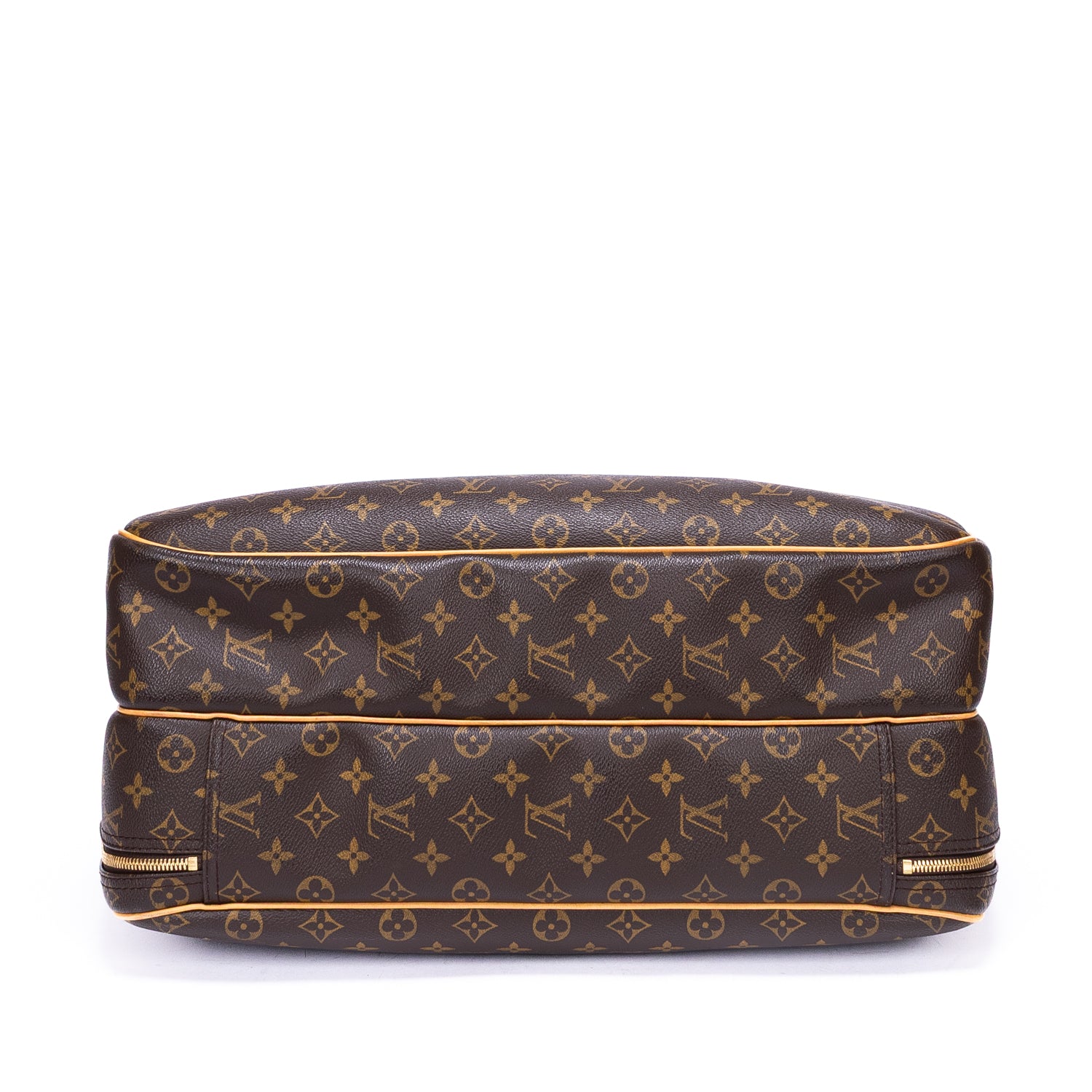 Handbag Alize 24h Brown Monogram Canvas