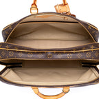 Handbag Alize 24h Brown Monogram Canvas