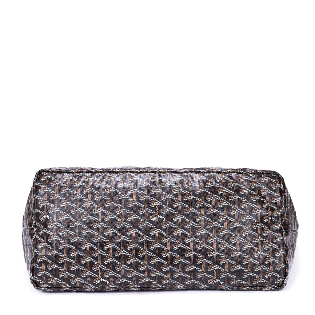 Shoulder Bag Saint Louis GM Black Goyardine Coated Canvas