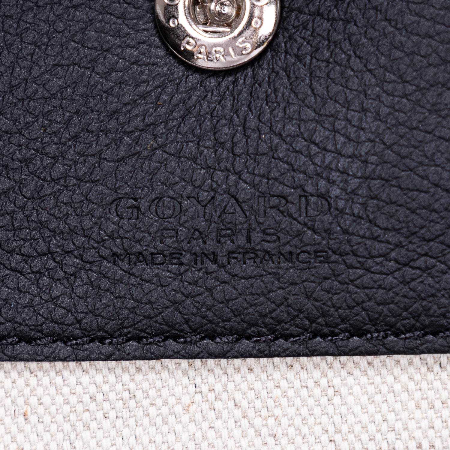 Shoulder Bag Saint Louis GM Black Goyardine Coated Canvas
