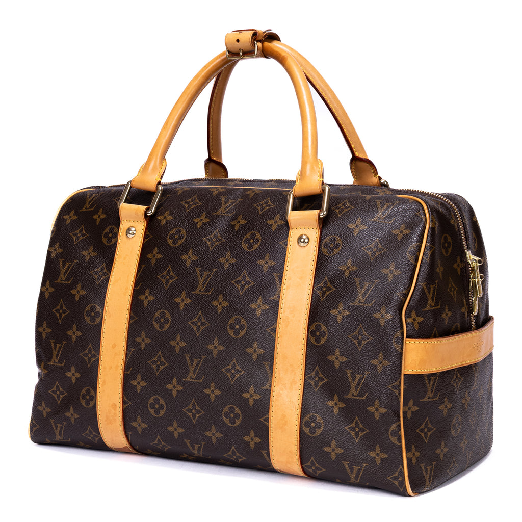 Handbag Carryall Brown Monogram Canvas