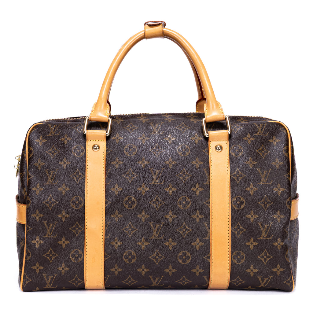 Handbag Carryall Brown Monogram Canvas
