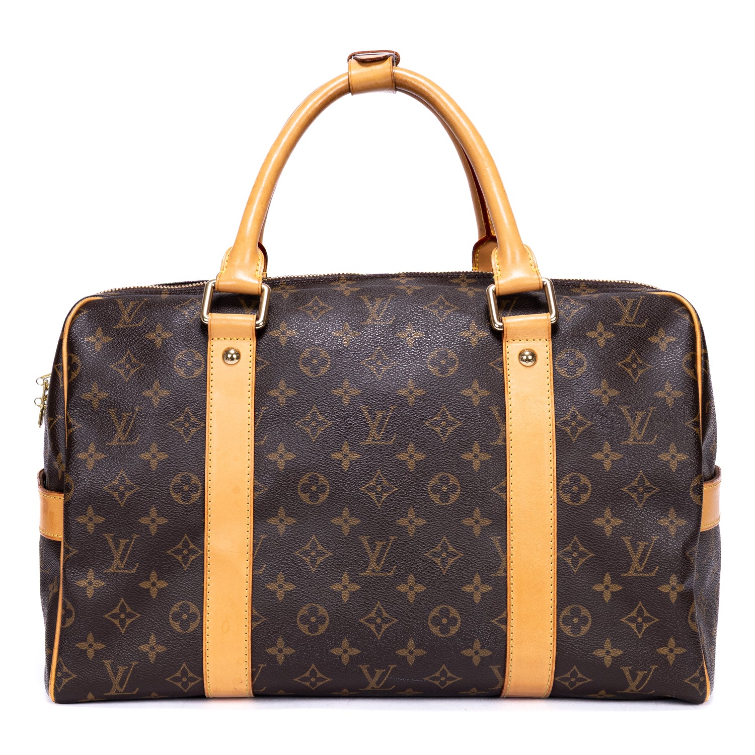 Handbag Carryall Brown Monogram Canvas