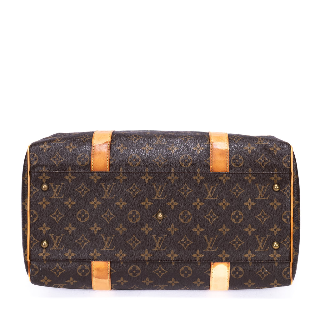 Handbag Carryall Brown Monogram Canvas