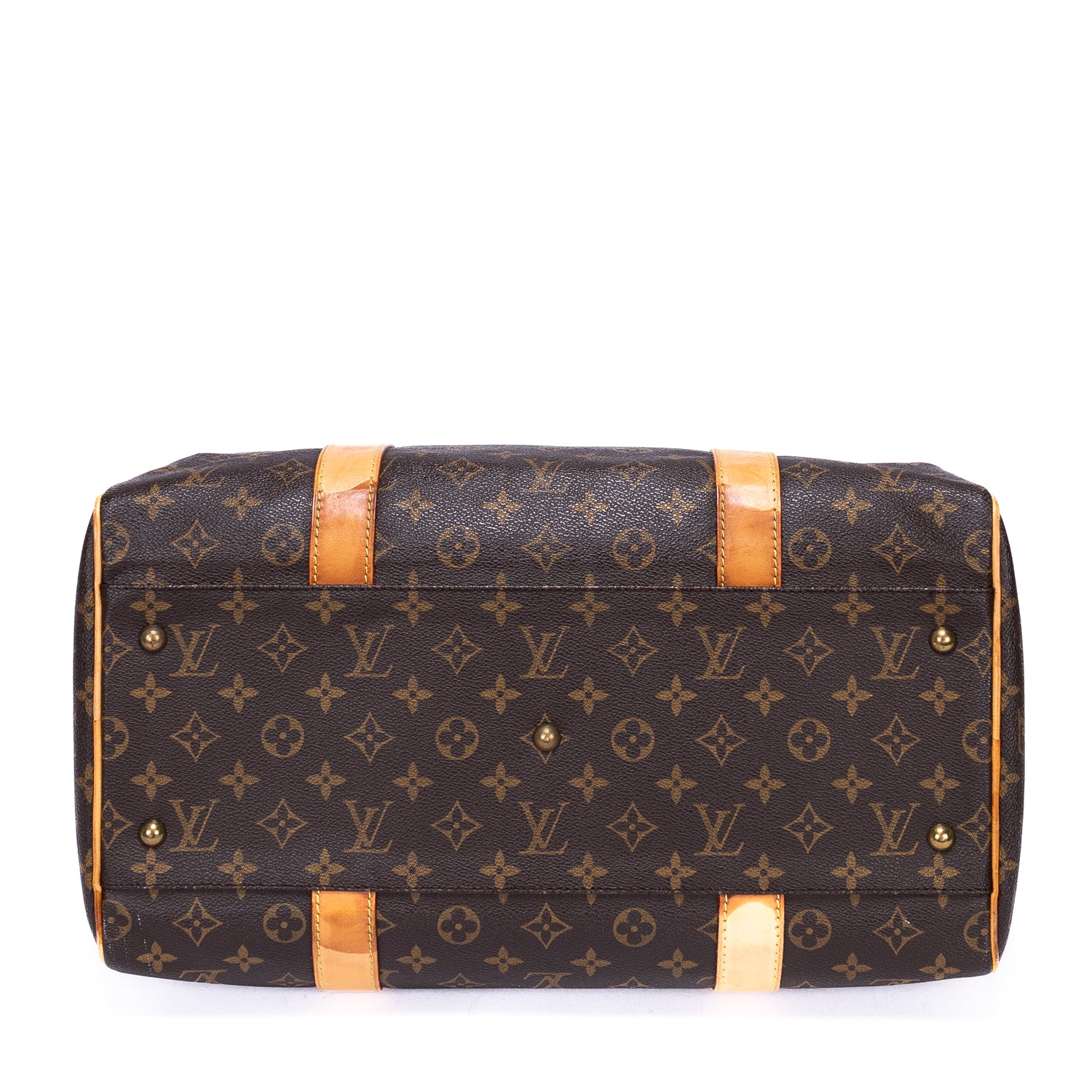 Handbag Carryall Brown Monogram Canvas
