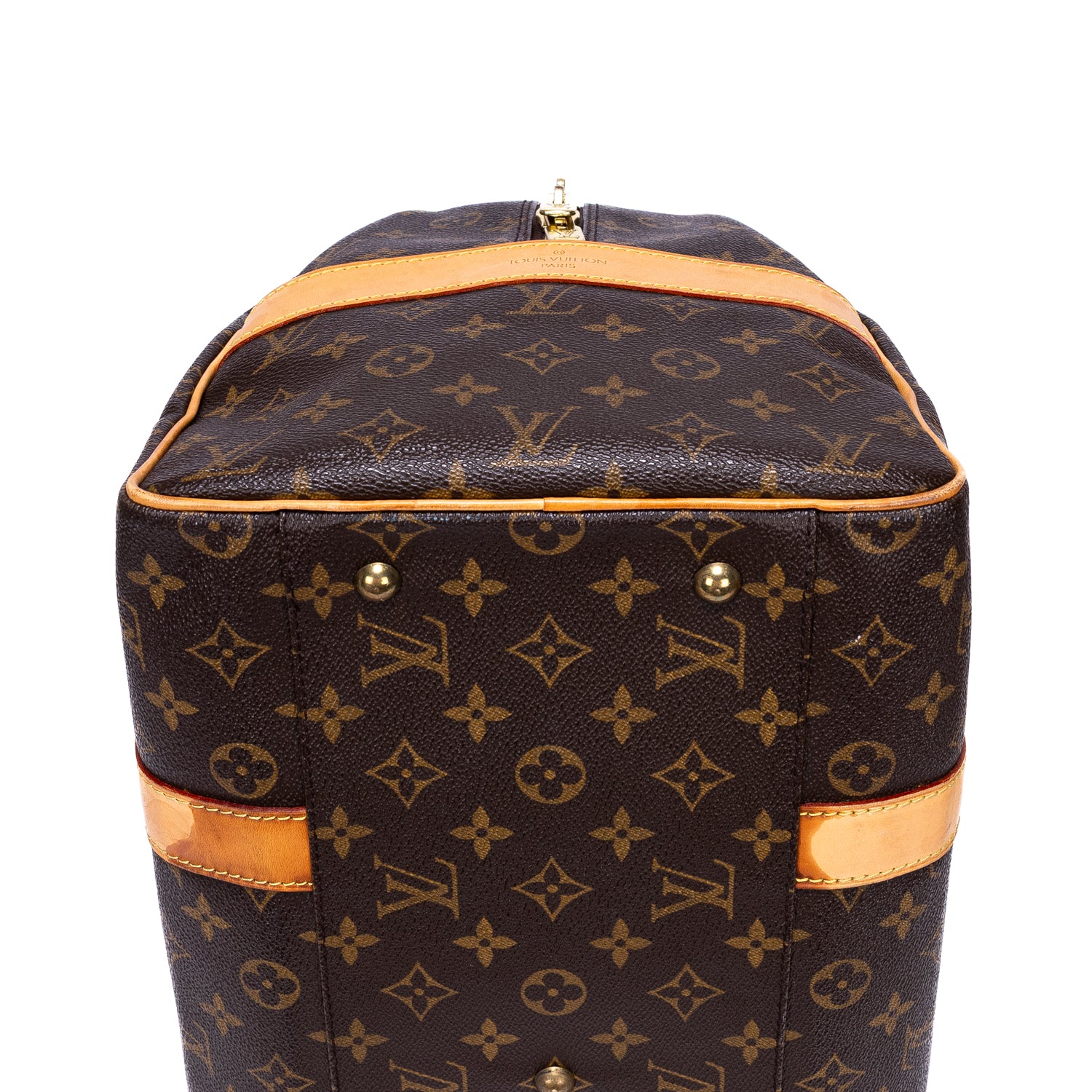 Handbag Carryall Brown Monogram Canvas