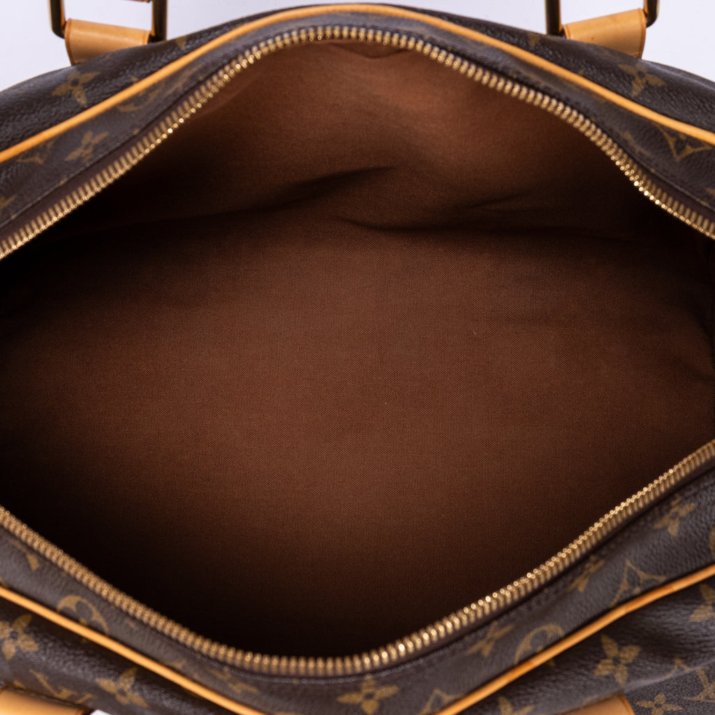 Handbag Carryall Brown Monogram Canvas