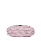 Handbag Coffer Handbag Pink Nappa Matelasse Leather