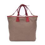 Sac cabas Jacquard Logo Kaki Jacquard Logo Toile