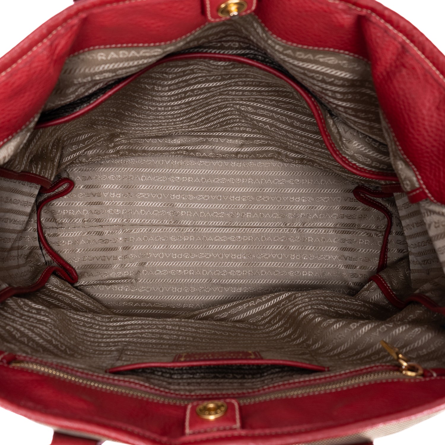 Sac cabas Jacquard Logo Kaki Jacquard Logo Toile