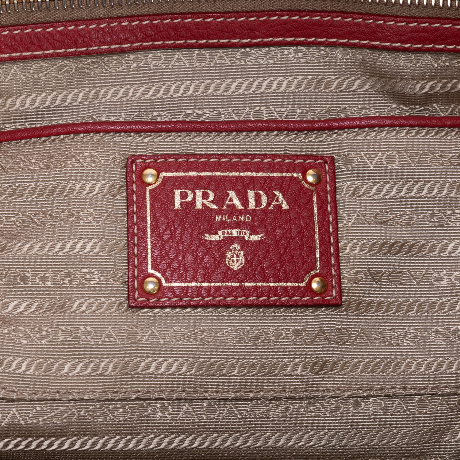 Sac cabas Jacquard Logo Kaki Jacquard Logo Toile