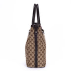 Bolso de mano Sherry line Tote Mediano Lona Monogram Marrón Oscuro