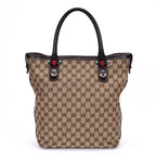 Bolso de mano Sherry line Tote Mediano Lona Monogram Marrón Oscuro