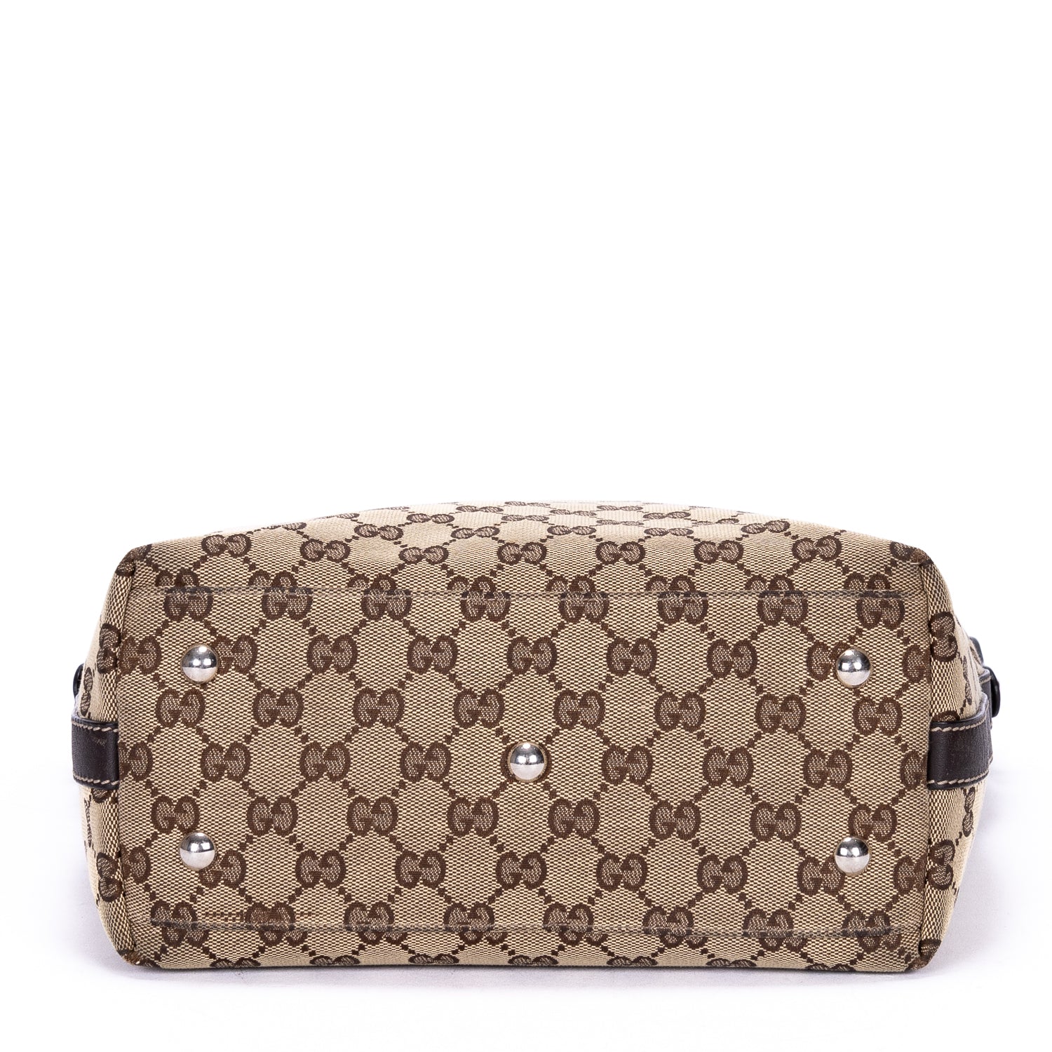 Bolso de mano Sherry line Tote Mediano Lona Monogram Marrón Oscuro
