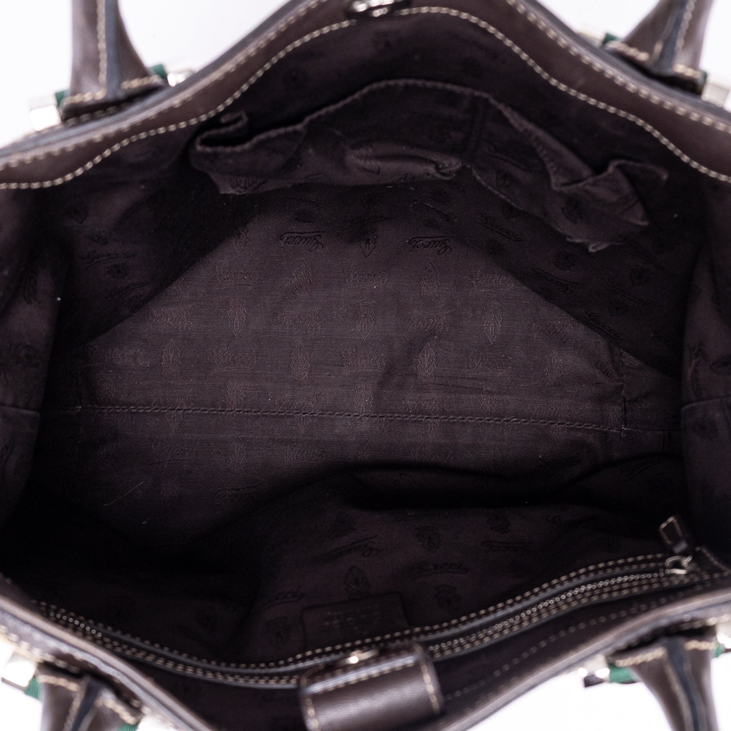 Bolso de mano Sherry line Tote Mediano Lona Monogram Marrón Oscuro