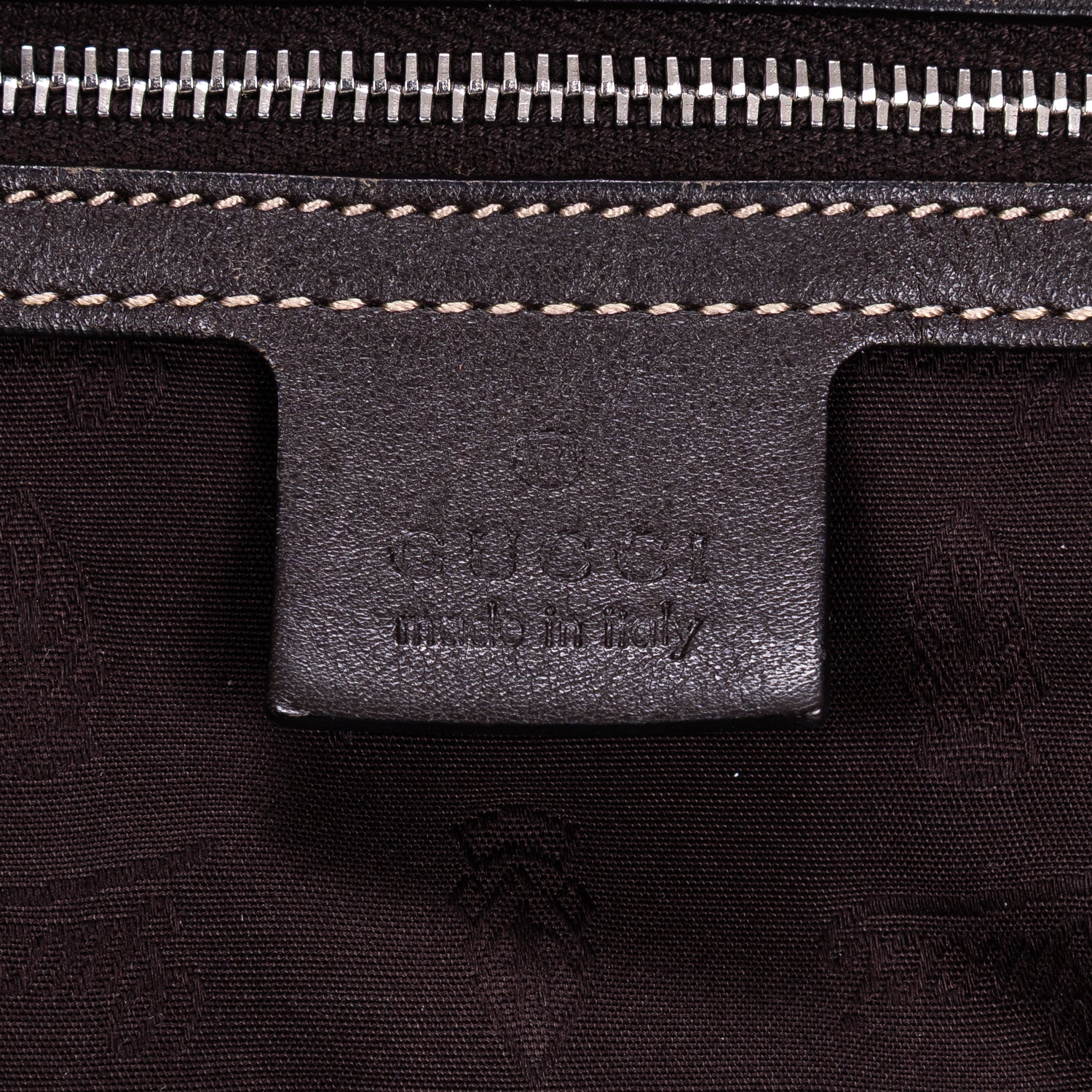 Bolso de mano Sherry line Tote Mediano Lona Monogram Marrón Oscuro