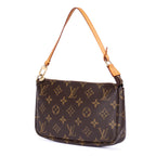 Pouch Pochette Accessories Brown Monogram Canvas