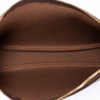 Pouch Pochette Accessories Brown Monogram Canvas