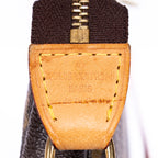 Pouch Pochette Accessories Brown Monogram Canvas