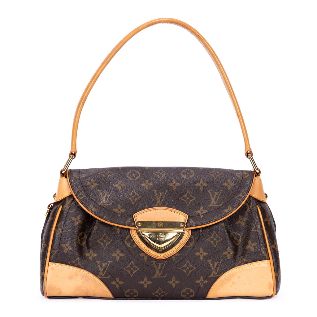 Shoulder Bag Beverly MM Brown Monogram Canvas