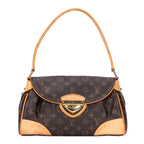 Shoulder Bag Beverly MM Brown Monogram Canvas