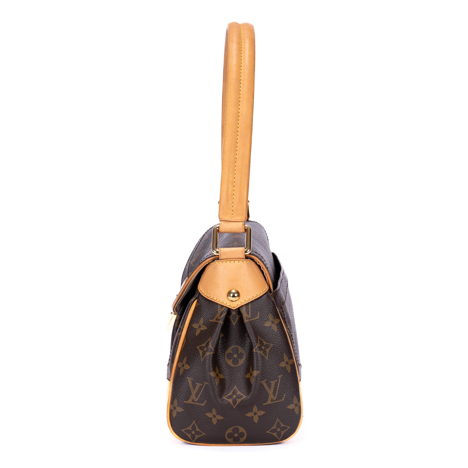 Shoulder Bag Beverly MM Brown Monogram Canvas