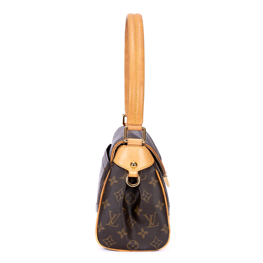Shoulder Bag Beverly MM Brown Monogram Canvas