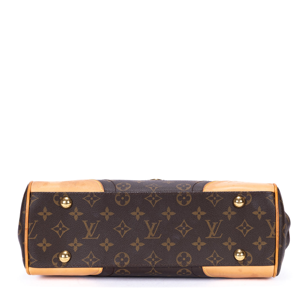 Shoulder Bag Beverly MM Brown Monogram Canvas