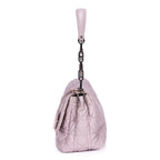 Shoulder Bag New Lock Flap Chain Bag Lilac Cannage Lambskin Leather