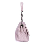 Shoulder Bag New Lock Flap Chain Bag Lilac Cannage Lambskin Leather