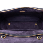 Shoulder Bag Mini Belt Bag Black Grained Calfskin Leather