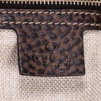Shoulder Bag New Jackie Hobo Large Dark Brown Monogram Canvas
