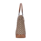 Bolso de Hombro Charm Tote Grande Lona Monogram Beige