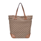 Bolso de Hombro Charm Tote Grande Lona Monogram Beige